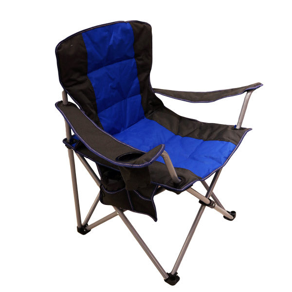 Silla plegable azul