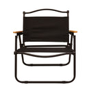 Silla plegable color negro