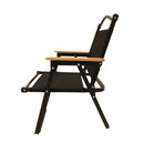 Silla plegable color negro