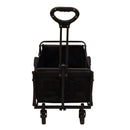 Carrito plegable color negro