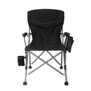 Silla plegable color negro