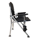 Silla plegable color negro