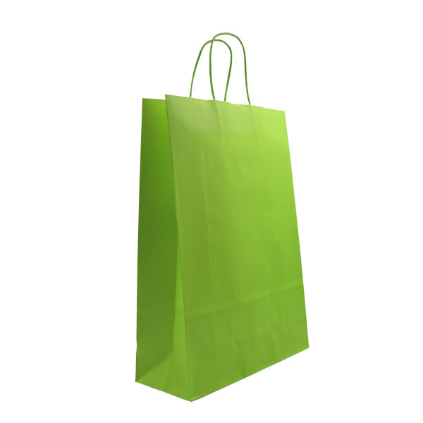 Bolsa regalo verde limon tamaño XL