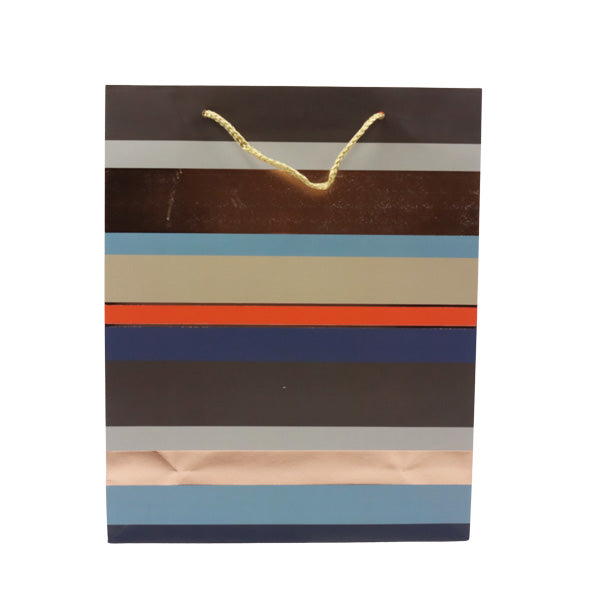 Bolsa regalo tamaño M rayas