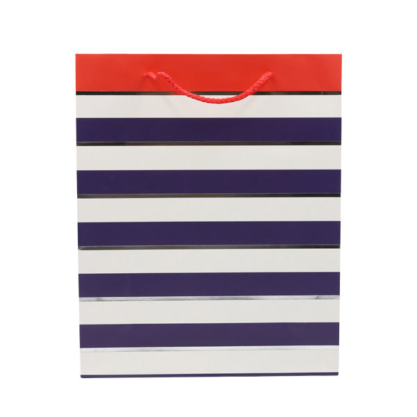 Bolsa regalo tamaño M rayas