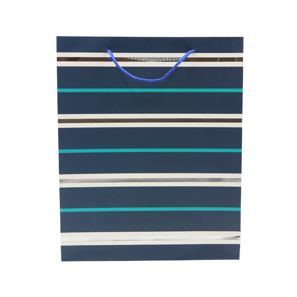 Bolsa regalo tamaño M rayas