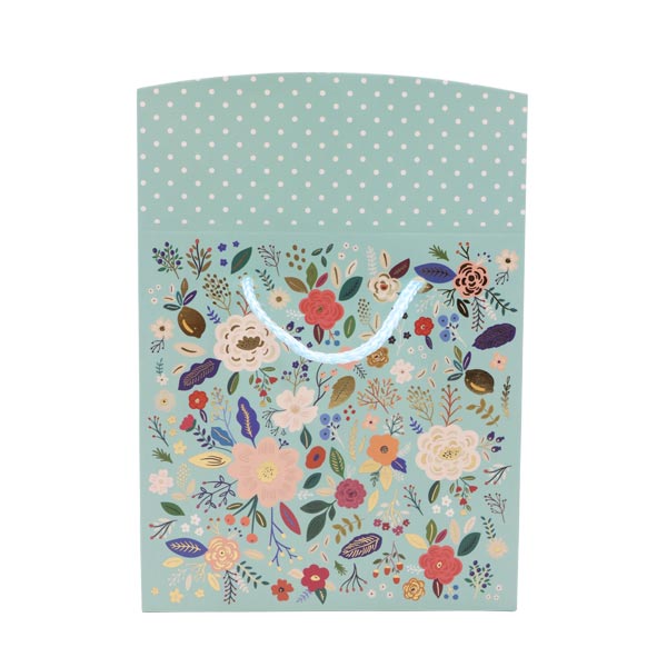 Bolsa regalo tamaño S flores