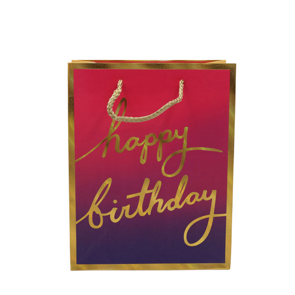 Bolsa regalo HBD tamaño S