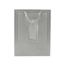 Bolsa regalo gris tamaño S