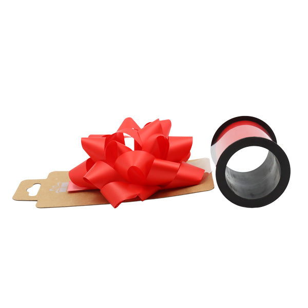 Lazo con cinta 10 M roja