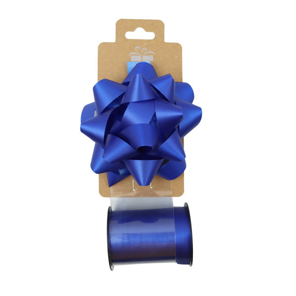 Lazo con cinta 10 M azul
