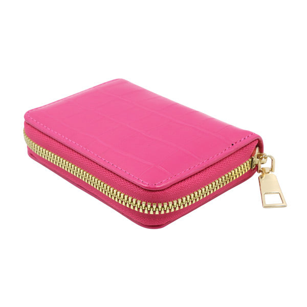 Tarjetero fucsia para dama 6152-4 - Boga Accessories