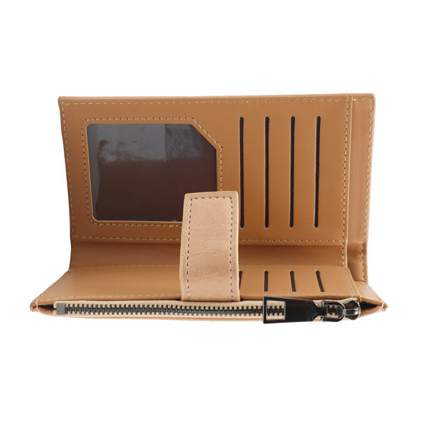 Tarjetero beige para dama 6153-2 - Boga Accessories
