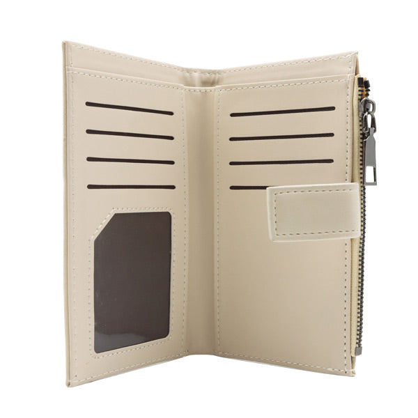 Tarjetero beige para dama 6153-5 - Boga Accessories