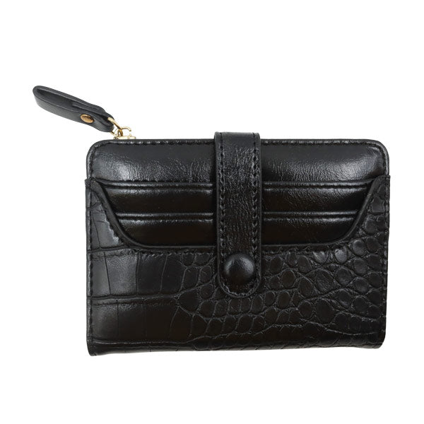 Tarjetero negro para dama 6154 - Boga Accessories