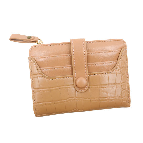 Tarjetero caqui para dama 6154-4 - Boga Accessories