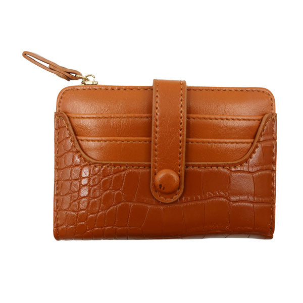 Tarjetero café para dama 6154-5 - Boga Accessories