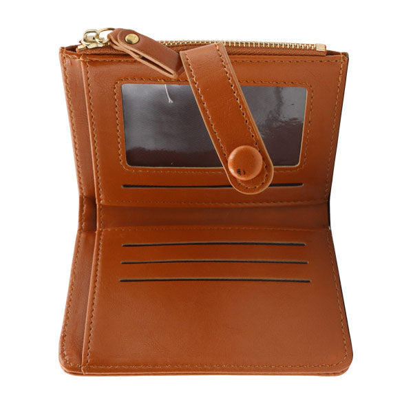 Tarjetero café para dama 6154-5 - Boga Accessories