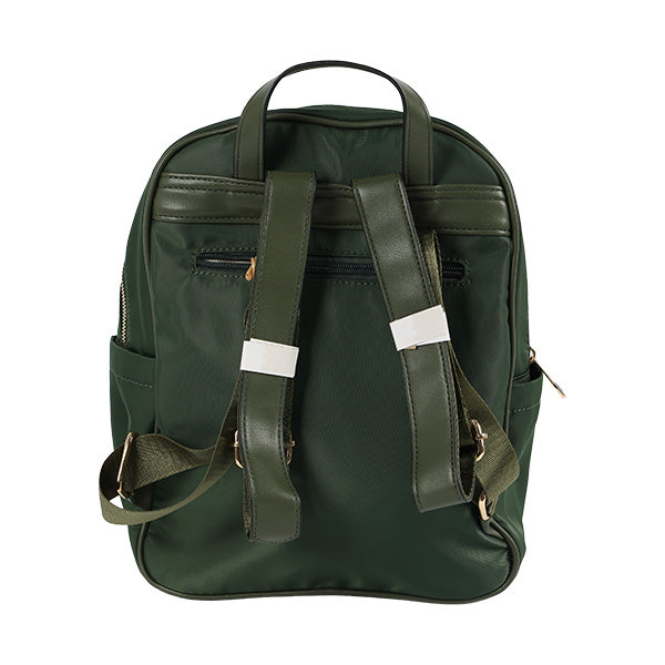 Bolso mochila verde para dama 6214-2 - Boga Accessories