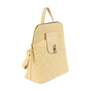 Bolso mochila amarilla para dama 6218-2 - Boga Accessories