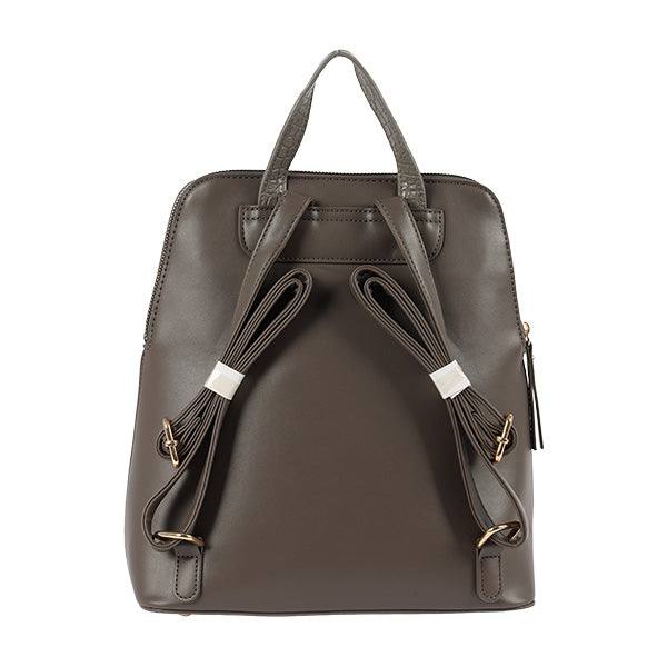 Bolso mochila café para dama 6218-3 - Boga Accessories