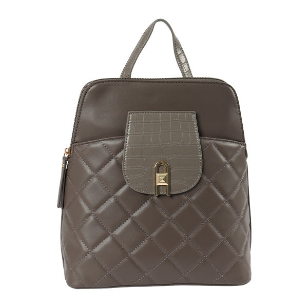 Bolso mochila café para dama 6218-3 - Boga Accessories