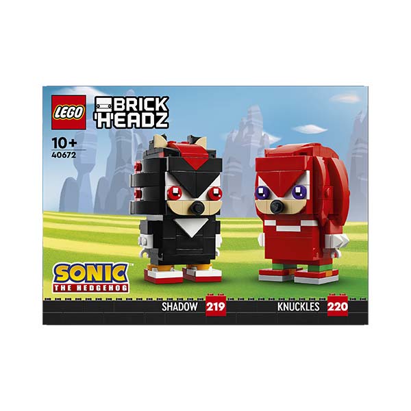 40672 Sonic the Hedgehog Knuckles y Shadow (298 piezas)