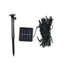 Luz solar en serie 100 bombillas blanca LED