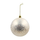 Esfera champagne glitter 10cm