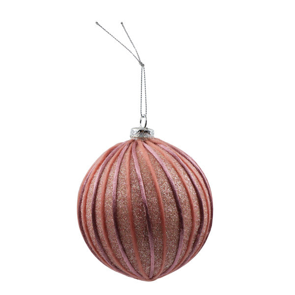 Esfera texturizada fucsia 10cm