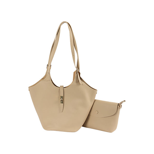 Bolso casual beige para dama 6278-2 - Boga