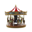 Villa navideña carrusel 31cm