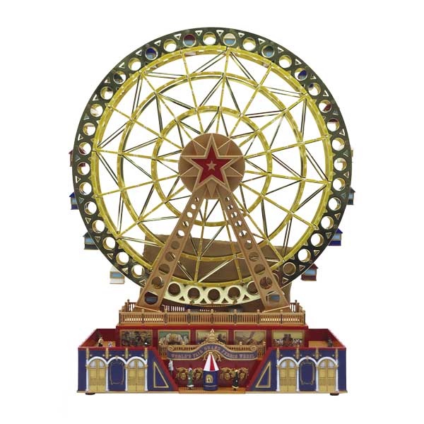 Villa navideña rueda Chicago 38cm