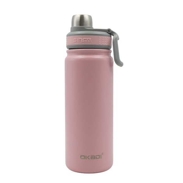 Botella deportiva  650ml rosa