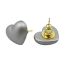 Aretes corazón para dama 6361 - Boga Accessories