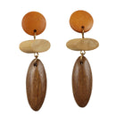 Aretes moda para dama 6421 - Boga Accessories