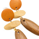 Aretes moda para dama 6421 - Boga Accessories