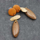 Aretes moda para dama 6421 - Boga Accessories