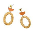 Aretes moda para dama 6437 - Boga Accessories