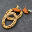 Aretes moda para dama 6437 - Boga Accessories