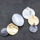 Aretes moda para dama 6505 - Boga Accessories