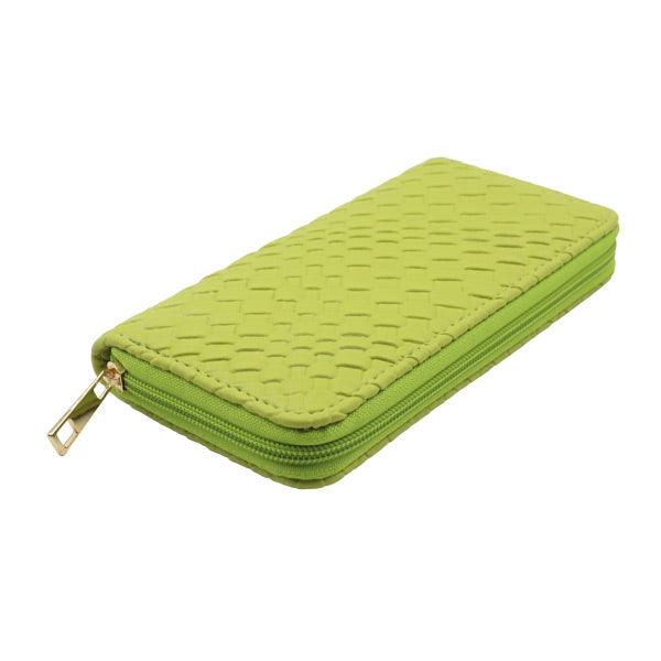 Billetera verde limón para dama 6157 - Boga