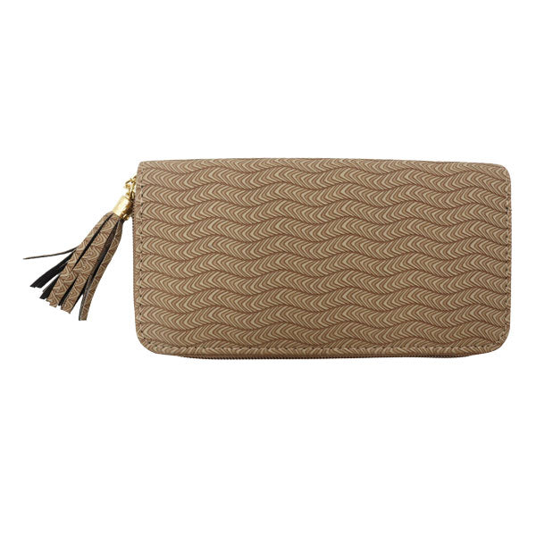 Billetera café para dama 6158 - Boga