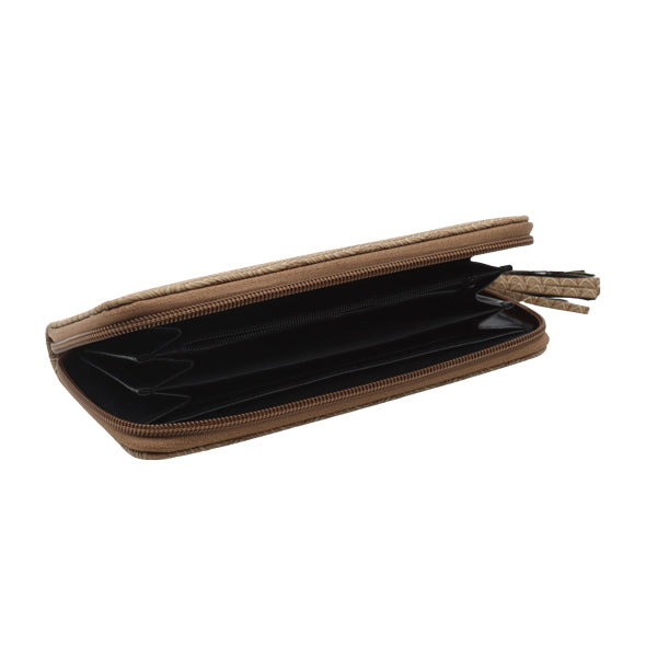 Billetera café para dama 6158 - Boga