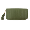 Billetera verde para dama 6158 - Boga