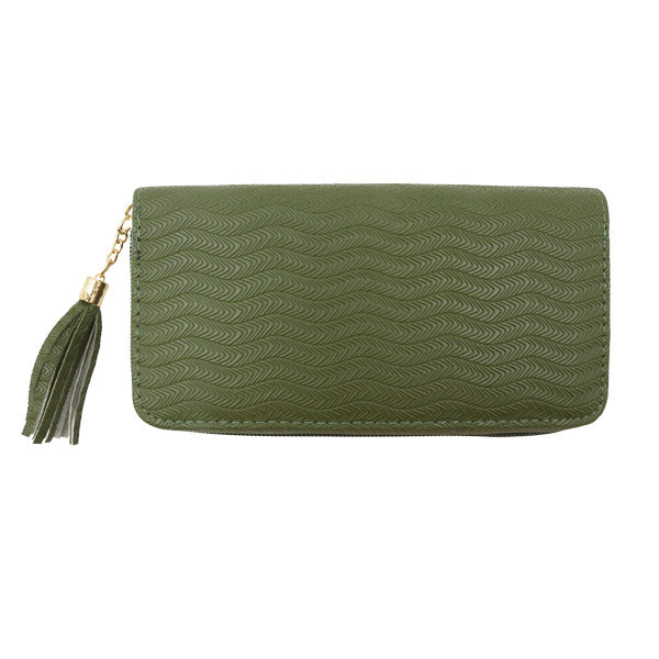 Billetera verde para dama 6158 - Boga