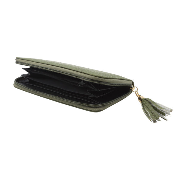 Billetera verde para dama 6158 - Boga