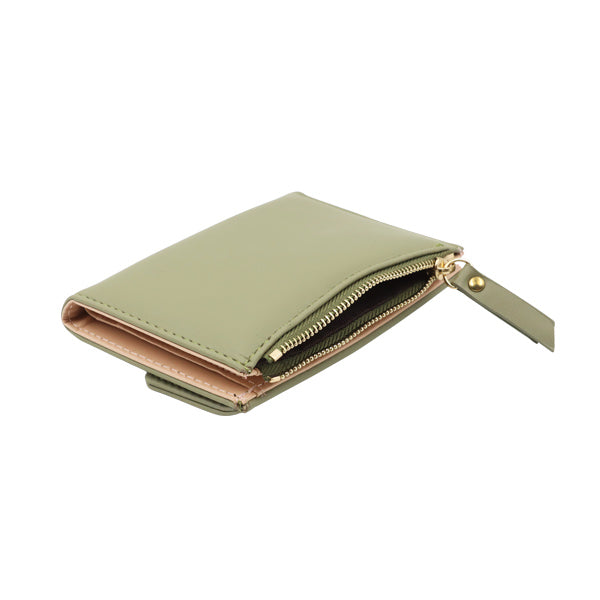 Billetera verde para dama 6162 - Boga