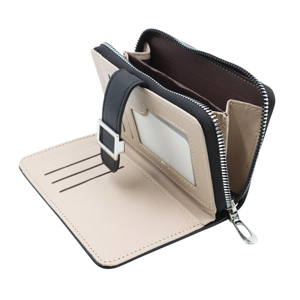 Billetera negra para dama 6164 - Boga