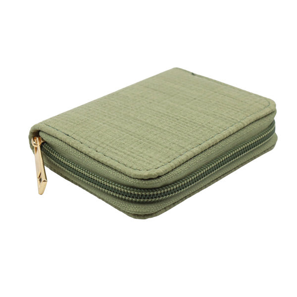 Billetera  verde para dama 6165 - Boga